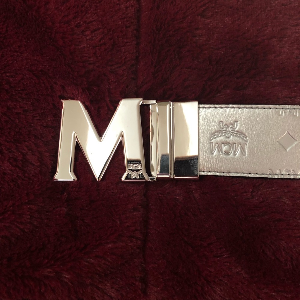 MCM Visetos Unisex Belt